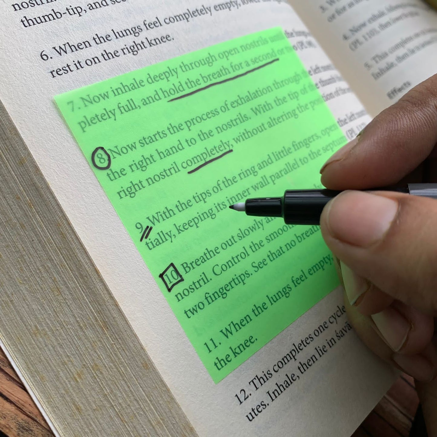 3x3 Inch Green Transparent STICKY NOTE | 50 Pcs