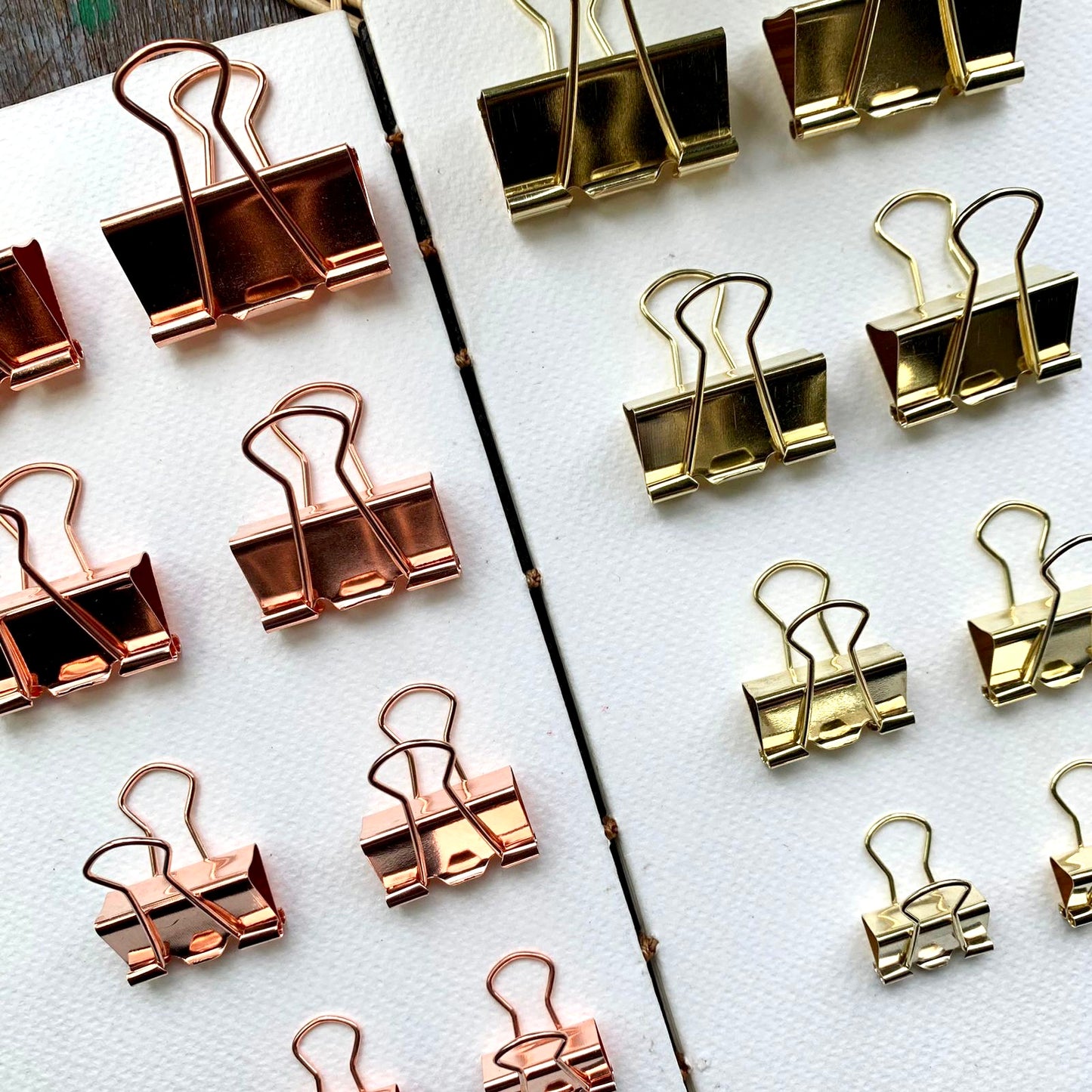 2 Pcs Binder Clip