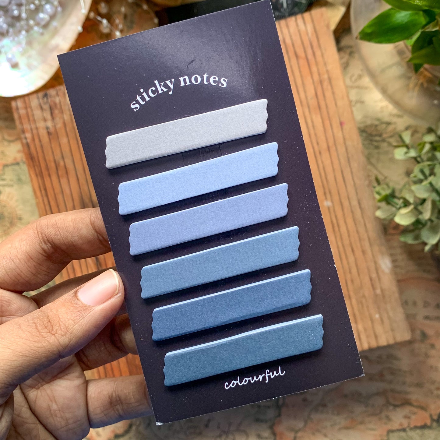2871 - STICKY NOTE BLUE 10X55MM