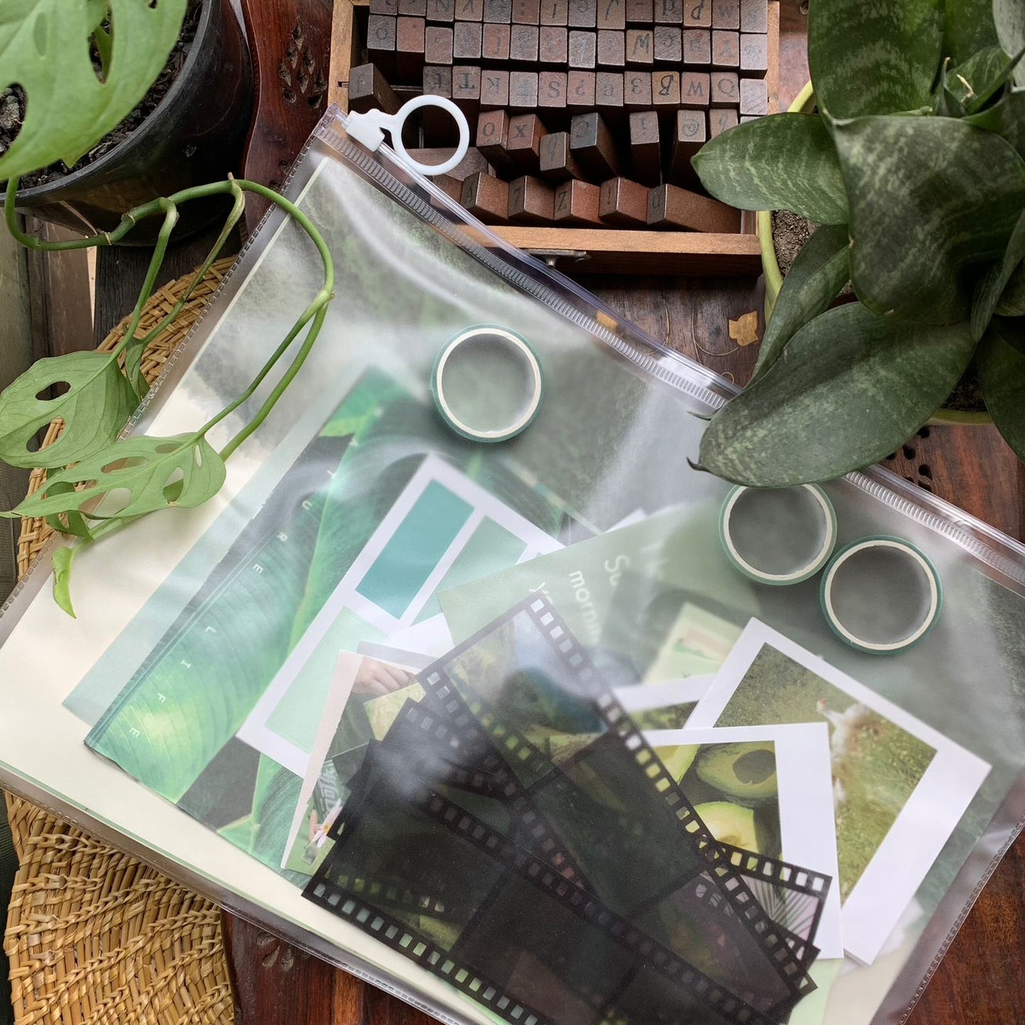 MMK17D011 - Journal Paper, Transparent Stickers Combo | 64 Pcs | Within 210-297 mm | Journal Kit