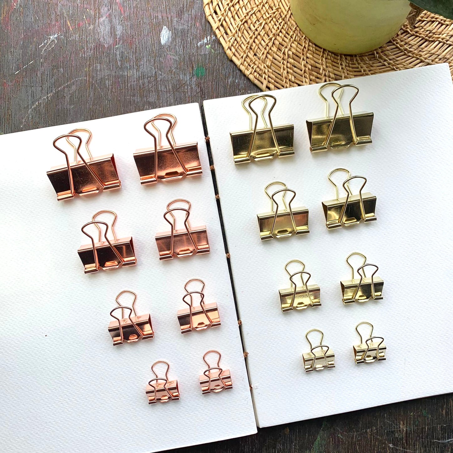2 Pcs Binder Clip