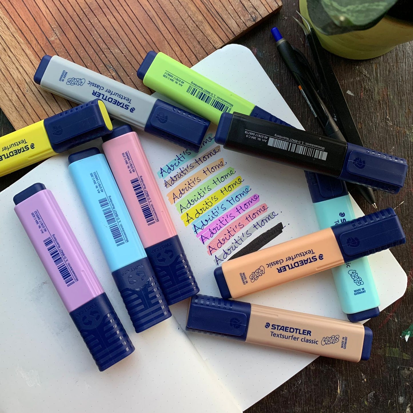 C-9 STAEDTLER - Highlighter Pen | Black | Textsurfer classic