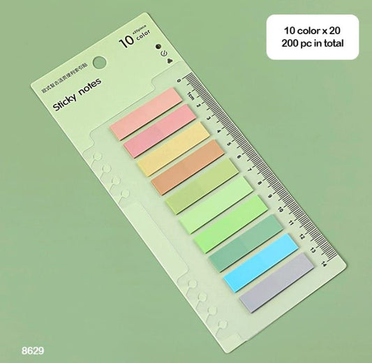 8629 - Morandi STICKY NOTE 10 Colors 20 Sheets Each 86212