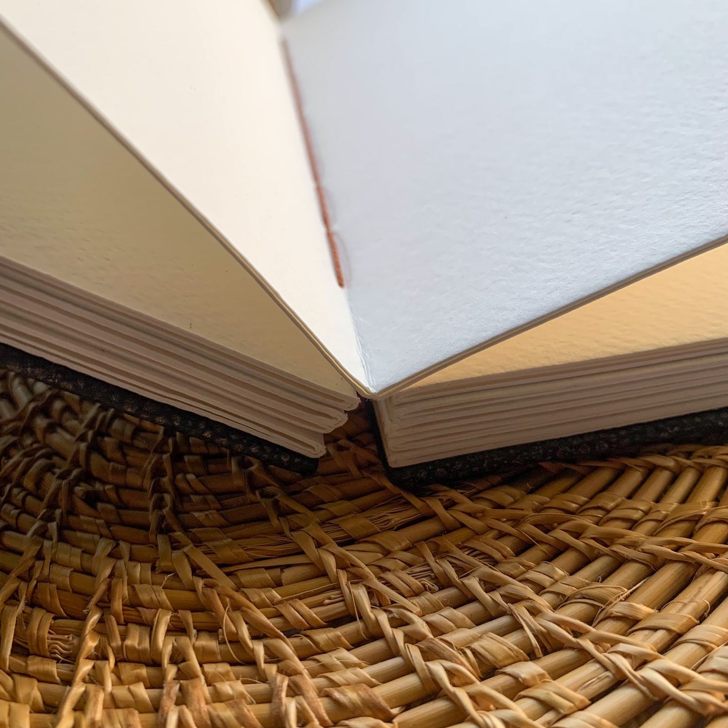 Premium Art Book | Coptic Binding | 300 GSM Premium Quality Fabriano Paper | 40 Sheets 80 Pages | With Traditional Odisha Art in Cover