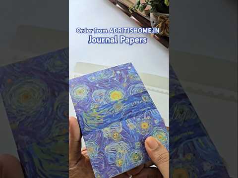 Mmk12f200 Vintage Collection Paper Cutout Collection Van Goth 100 Sheets| Journal Paper