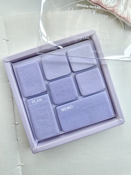 SN-26-210(Hmc)-BSM | Eye Shadow Sticky Notes Memo Pad | 95*98mm |210 Sheets |