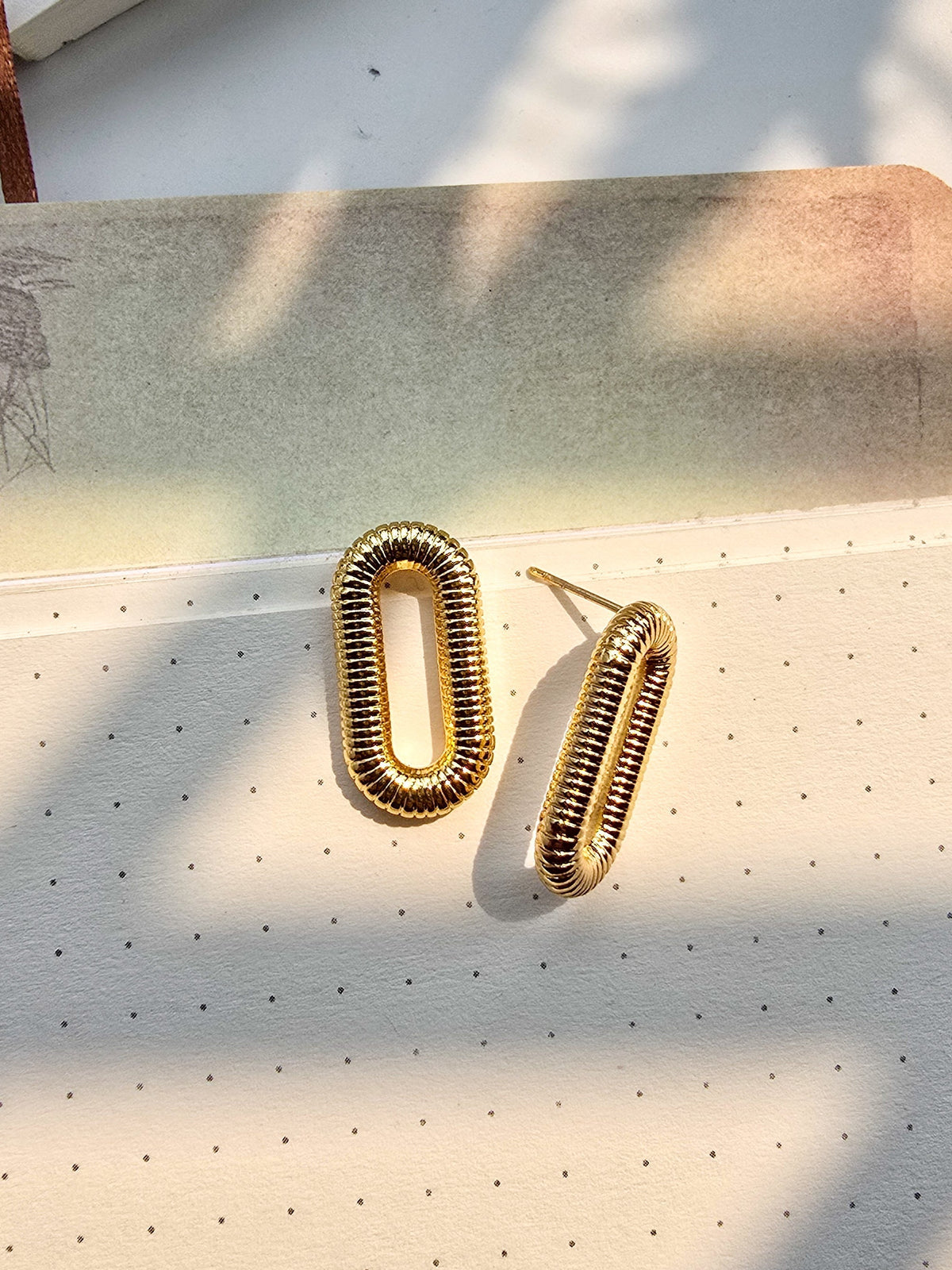 Anti Tarnish Stud Earring