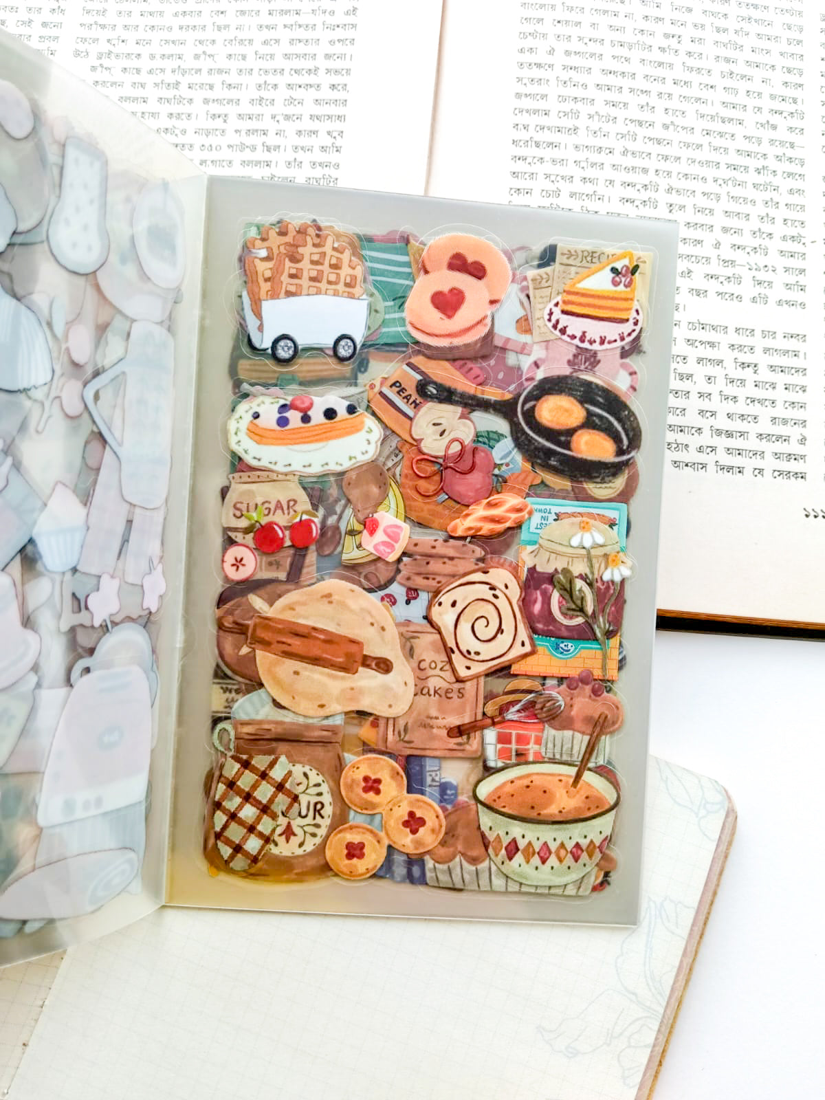 TMSZ-401 | Sweet Dream In The Journal PET Dreamland Sticker Book 20Pcs Over 300 Sticker | 150* 100mm