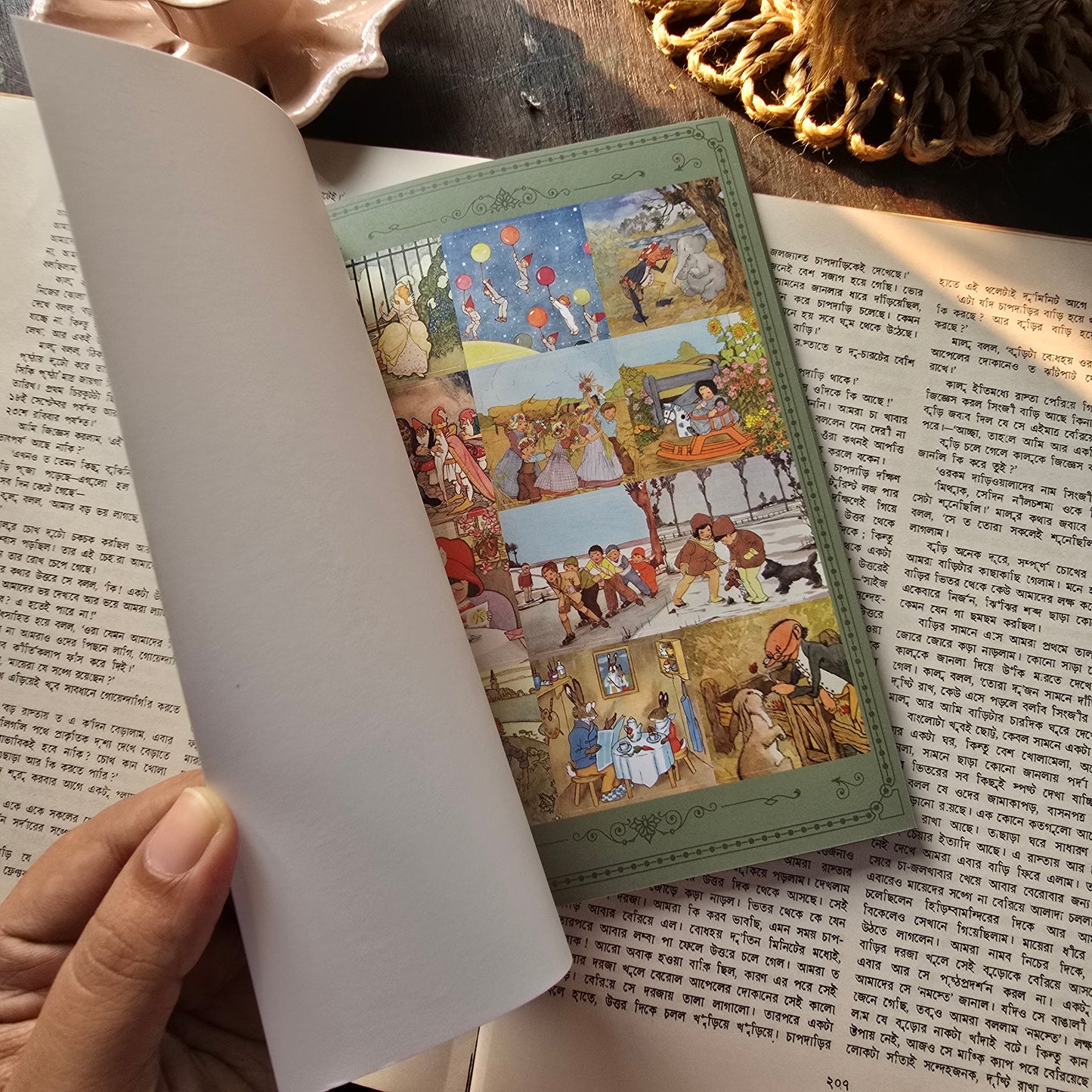 KQ1775 Vintage Ancient Castle Story (Folk Tale Series) | 20 Sheets. Vintage Sticker Book