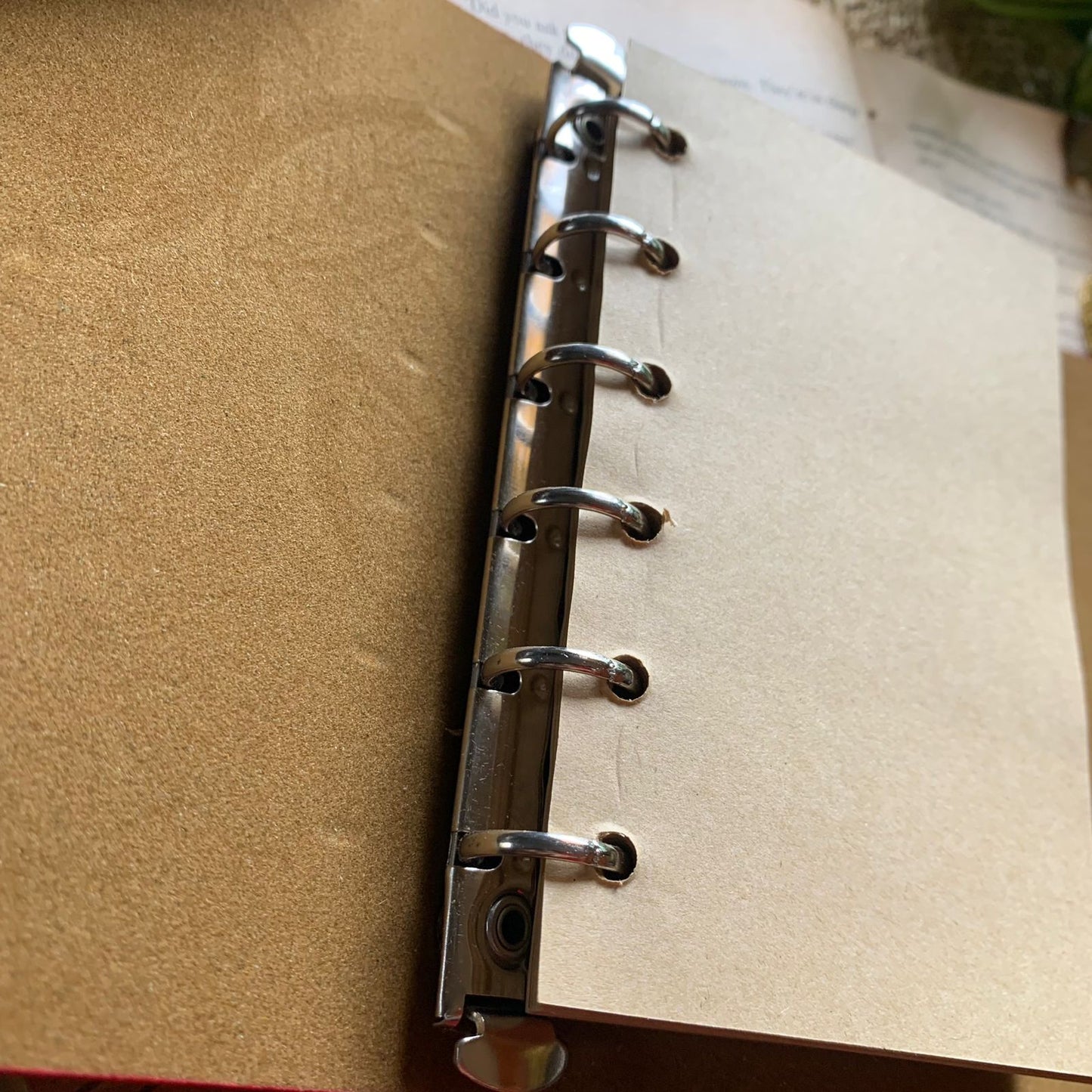 MG265E6 - A6 Vintage Mini Journal Notebook with Craft Paper