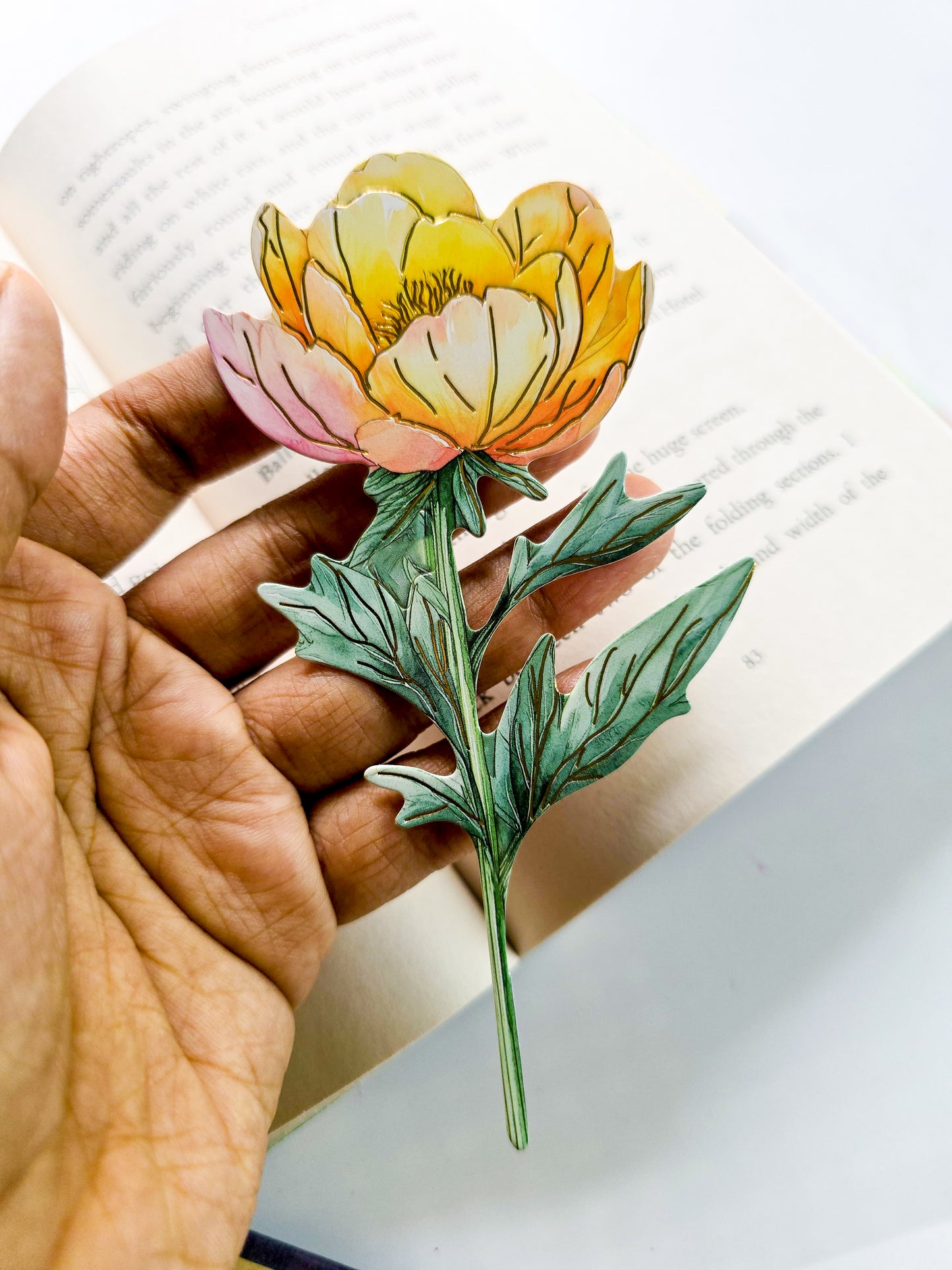 HYXL-6-05 | Diecut Chip bord | unique book Mark | 90*150mm
