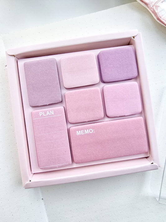 SN-26-210(Hmc)-BSM | Eye Shadow Sticky Notes Memo Pad | 95*98mm |210 Sheets |