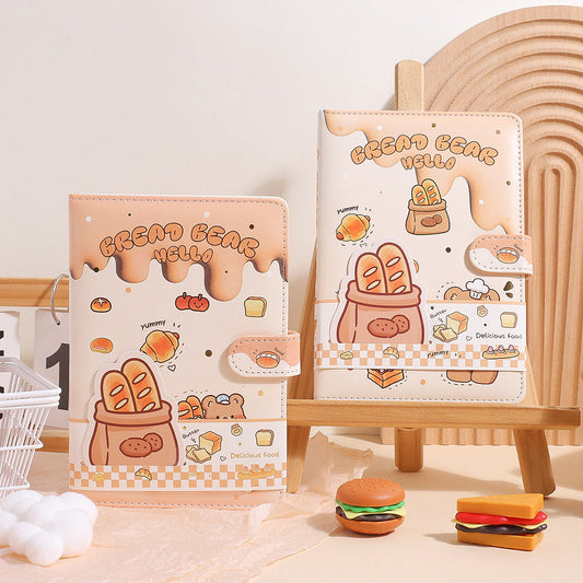 Premium Bread Bear Diary | Notebook | Kawaii Journal