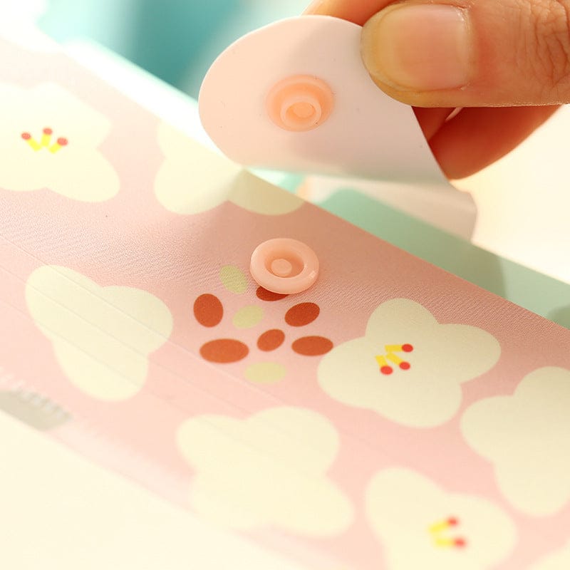 Pastel Color Floral Files 33 x 24 cm