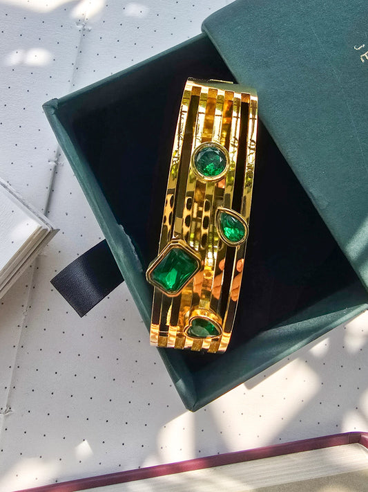 Green Bracelet Stylish Kada