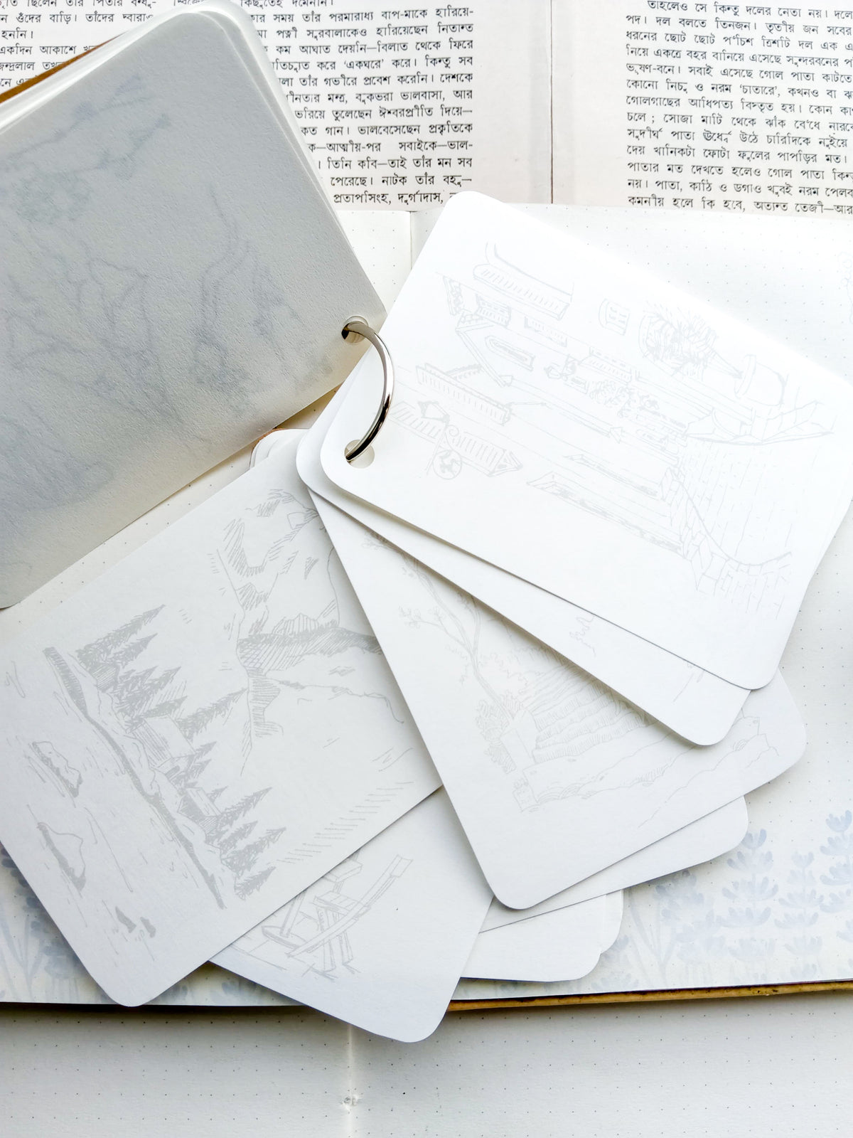 ZSKY-404 | Pastoral Rhapsody{In The Countryside} Journal Color Book Aesthetic Paper 80pcs |74* 105mm