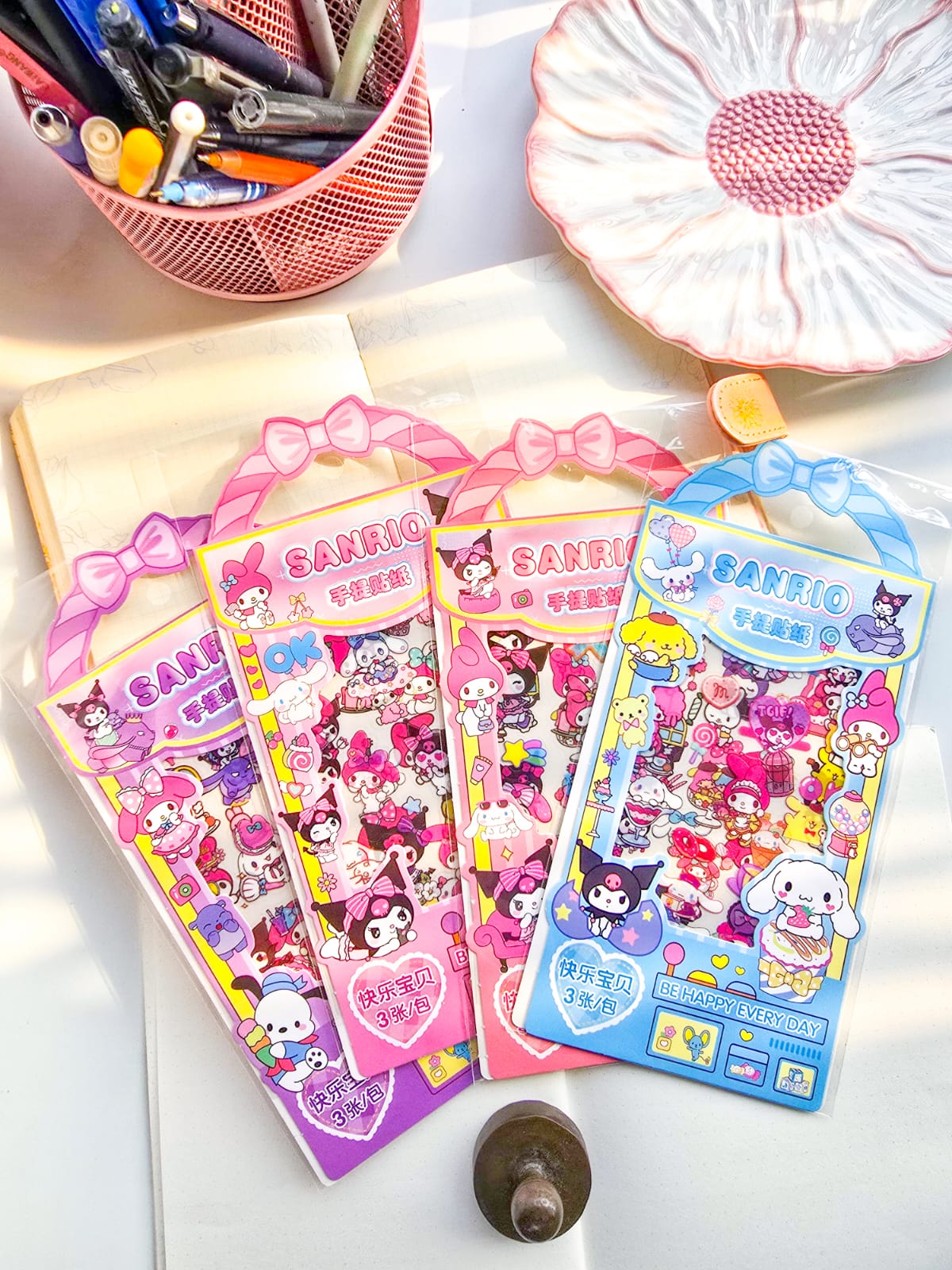 SZ/355 | SANRIO | Transparent | 3 Sheets |