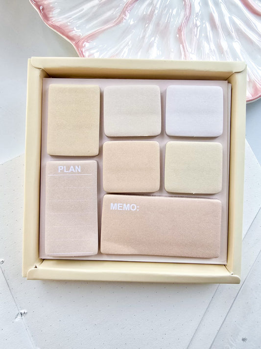 SN-26-210(Hmc)-BSM | Eye Shadow Sticky Notes Memo Pad | 95*98mm |210 Sheets |