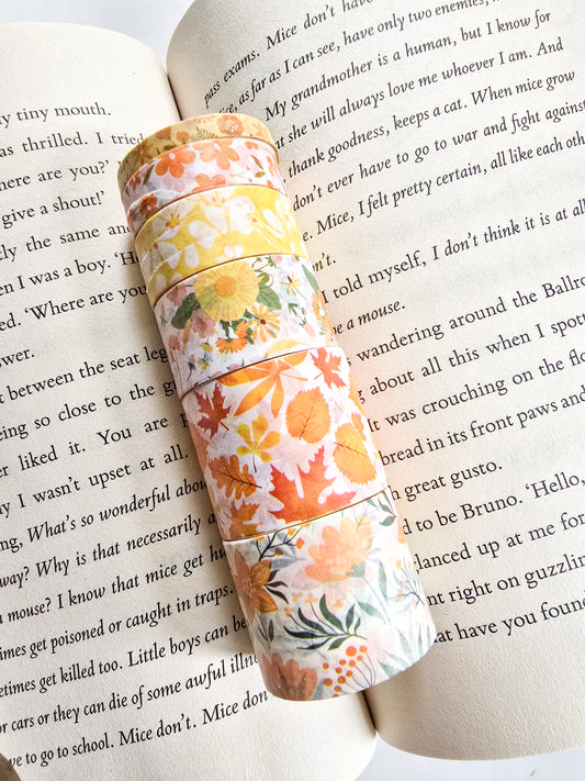 XM-JD3212 | Butterfly Dream" Washi Tape Set By Crafty Cuddle, Featuring 6pcs Set