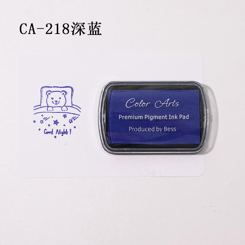 CA-218 | Premium Pigment Ink Pad | Blue | 7x4.5cm