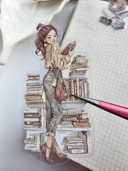 SNSGJ-605 | Soft Green Book Aroma Pet sticker |