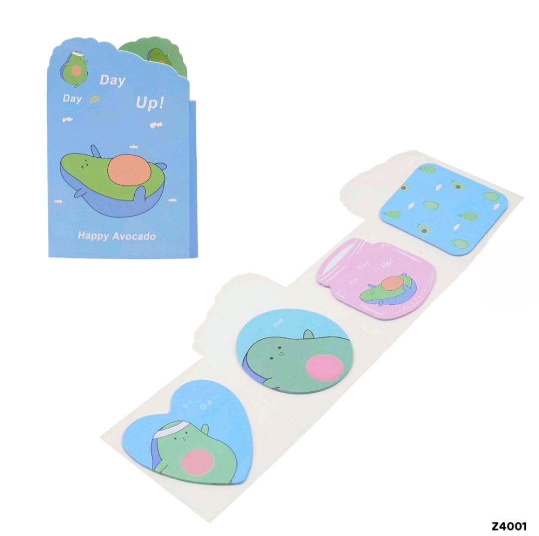 Z4-001 Avocado theme Sticky note| 13*8mm
