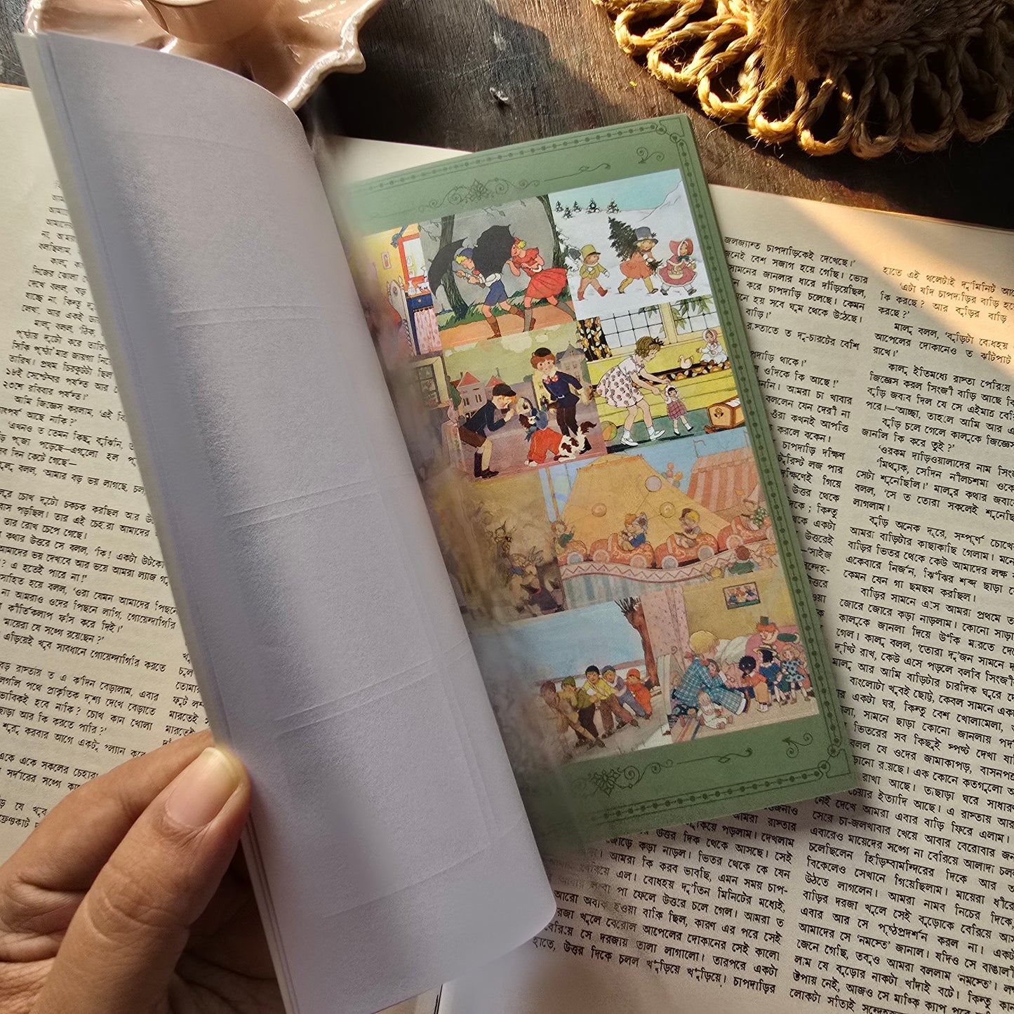 KQ1775 Vintage Ancient Castle Story (Folk Tale Series) | 20 Sheets. Vintage Sticker Book