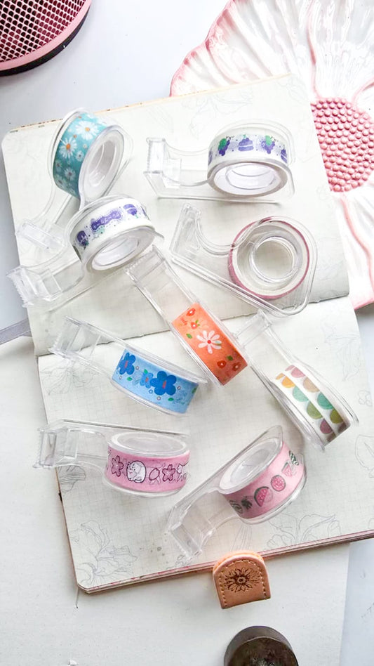 GB/T22823|R-B| Sakura Festival | Masking Tape With Holder | Rendom Any One | 15×2mm