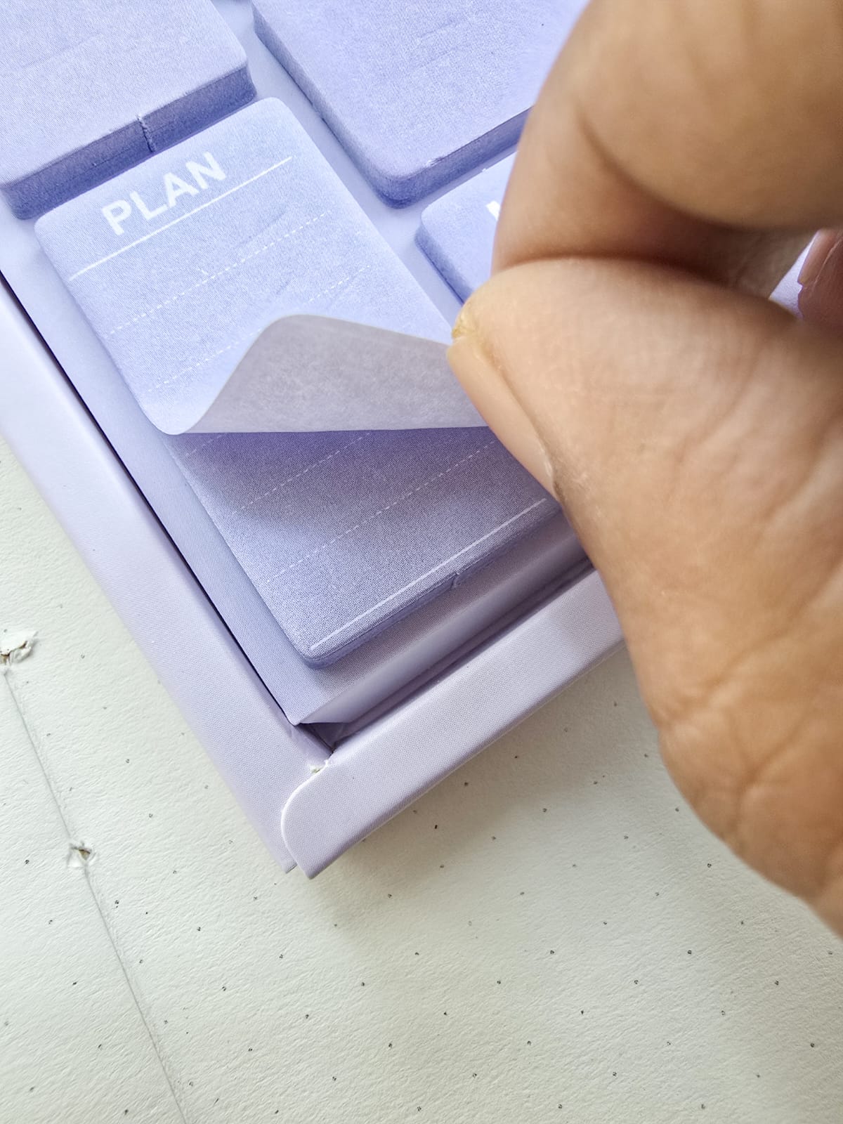 SN-26-210(Hmc)-BSM | Eye Shadow Sticky Notes Memo Pad | 95*98mm |210 Sheets |