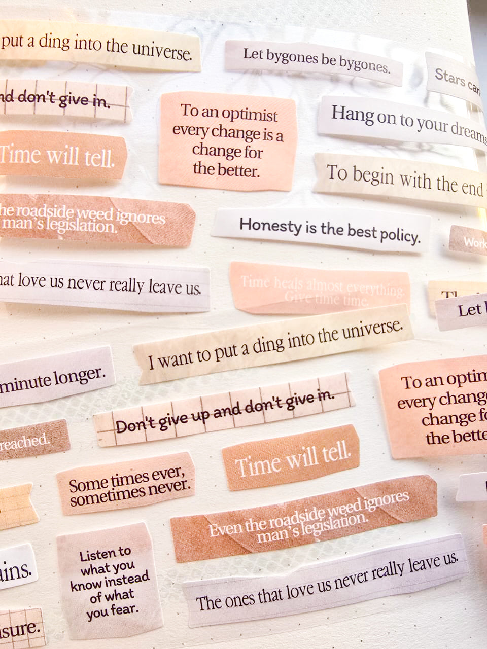 Mmk03h056|RC| Sticker Roll| | College English Poetry Series |