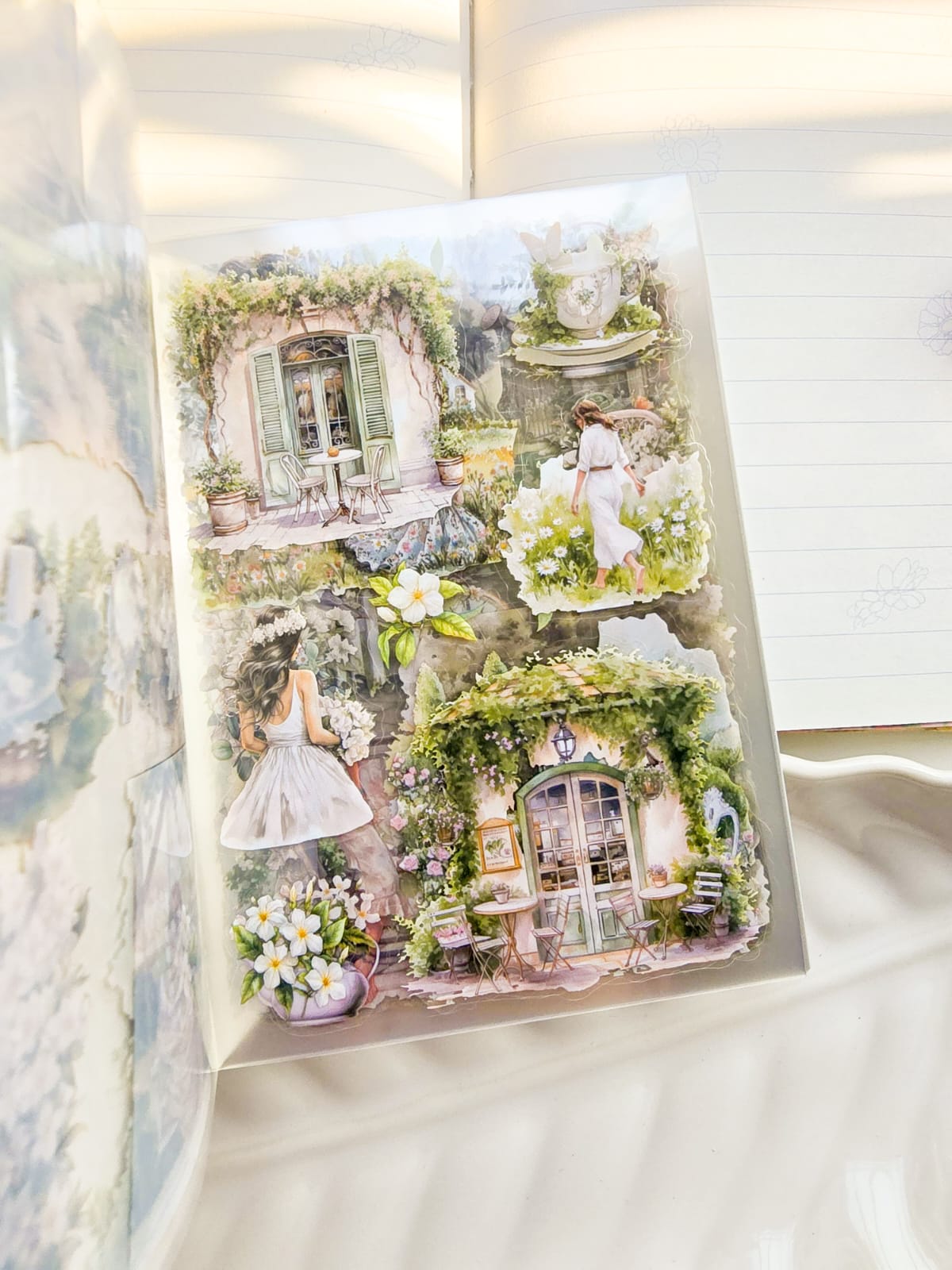 DSB-5390 |G6| Tha Summit of serenity Kawaii Sticker Book | 20sheets| (Copy)