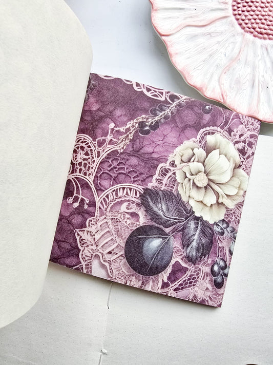 Bslm004 | Romance Of Gems | Paper Sheet | 140X140Mm | 30Pcs