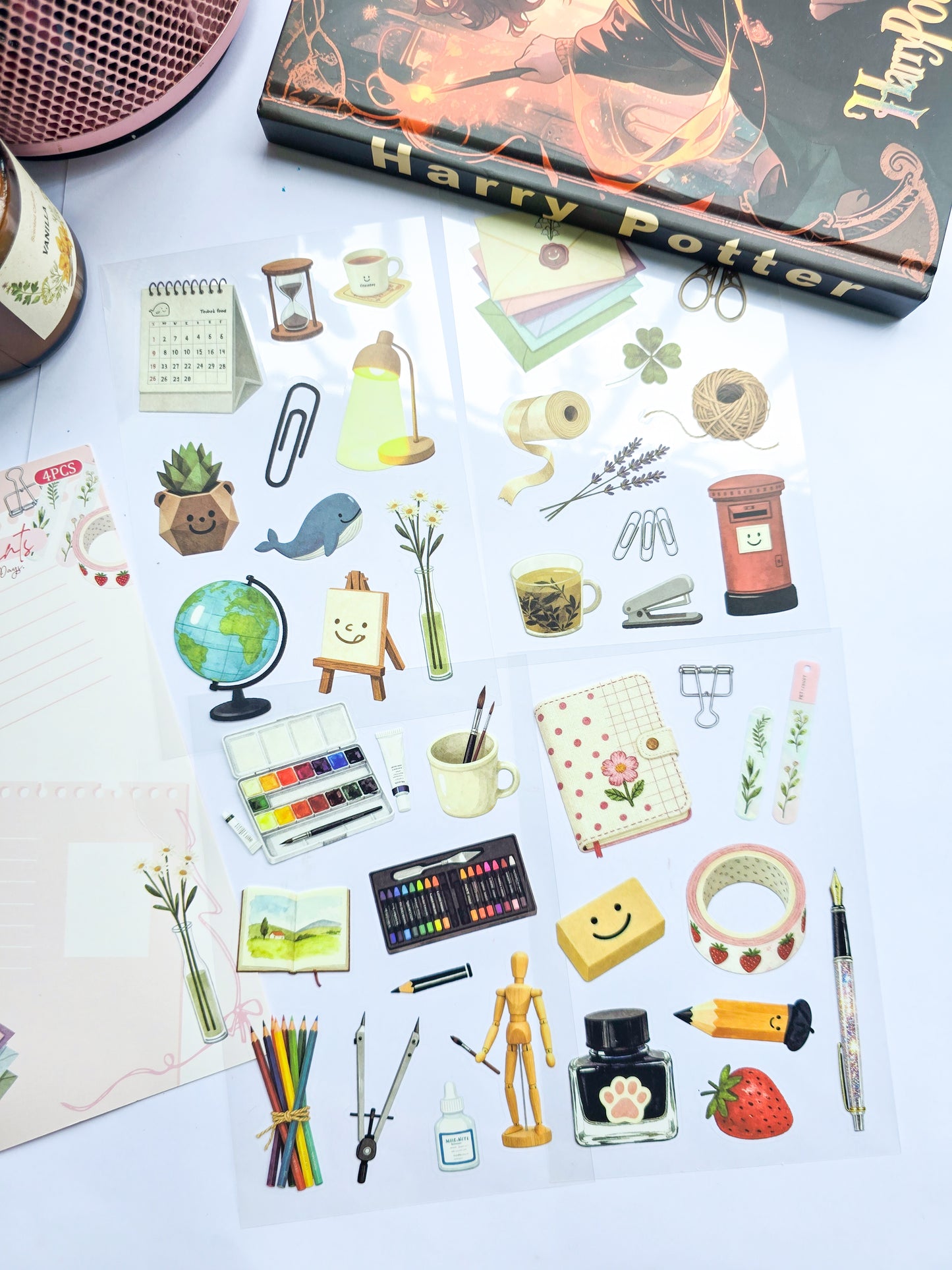 ZJSS-601 | Pre Cut Sticker| Paste The Moments | Paste Moments Treasure Days | 4 Pcs | 150*100