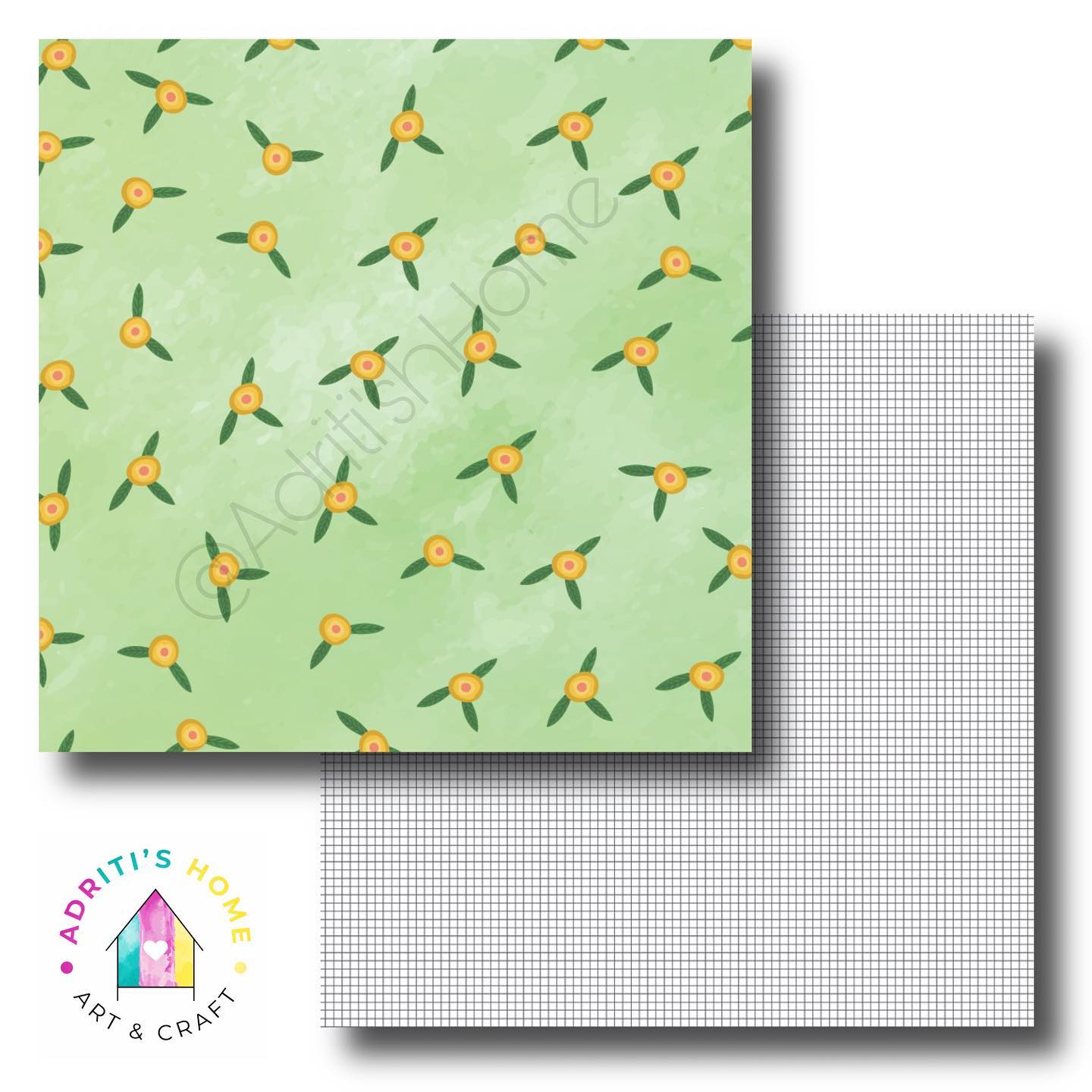 Coded Footprint Designer Paper Pack