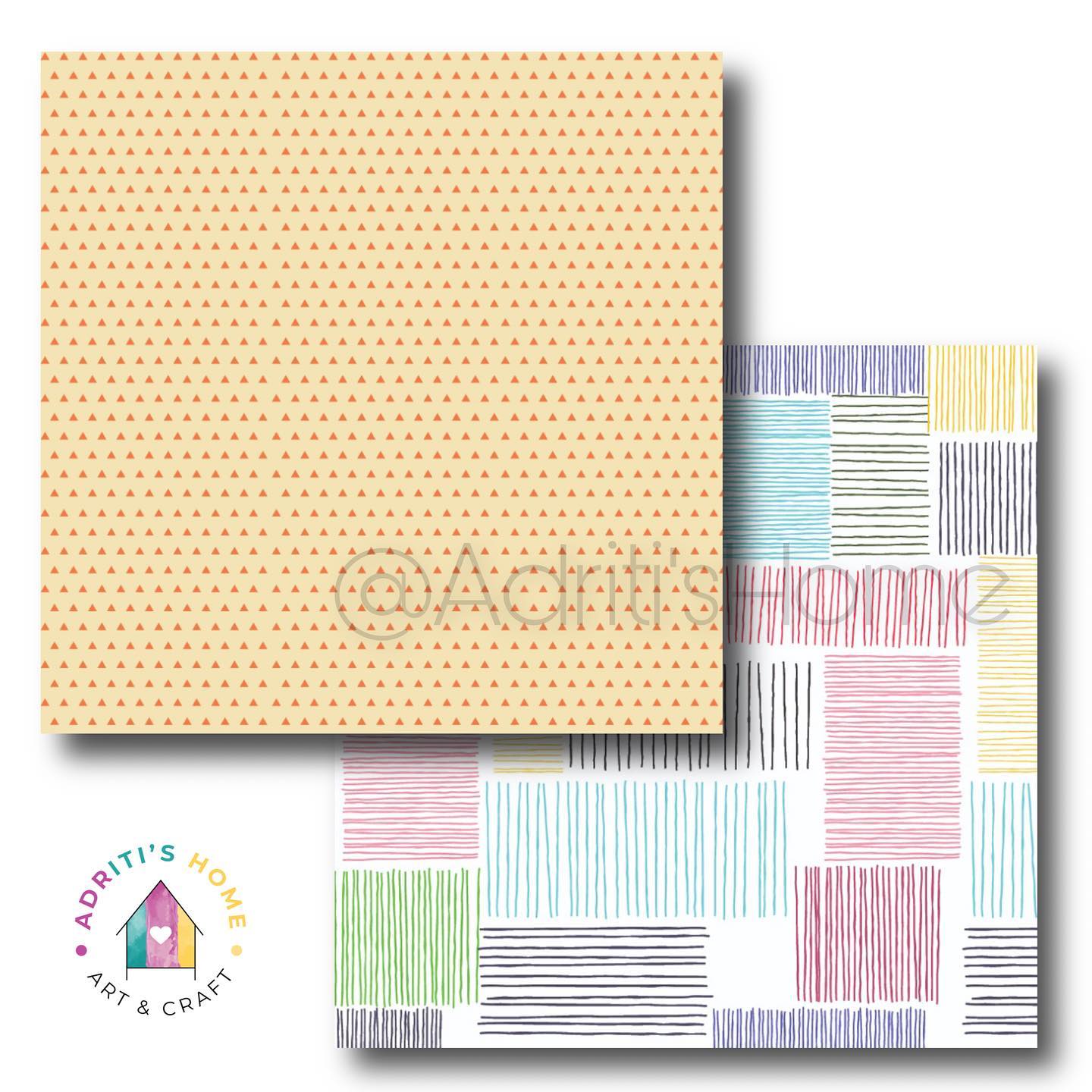 Coded Footprint Designer Paper Pack