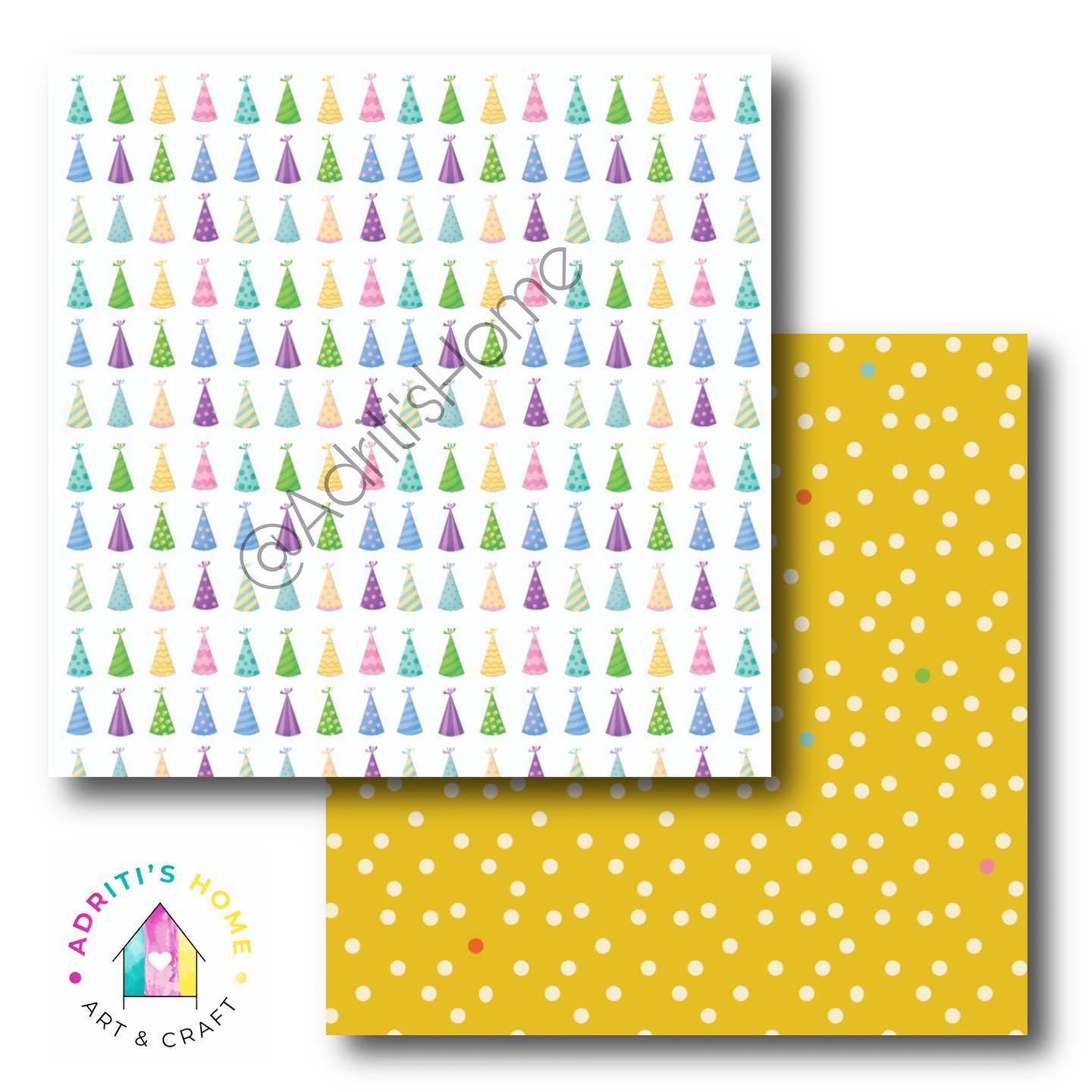 Birthday Bumps Designer Paper Pack