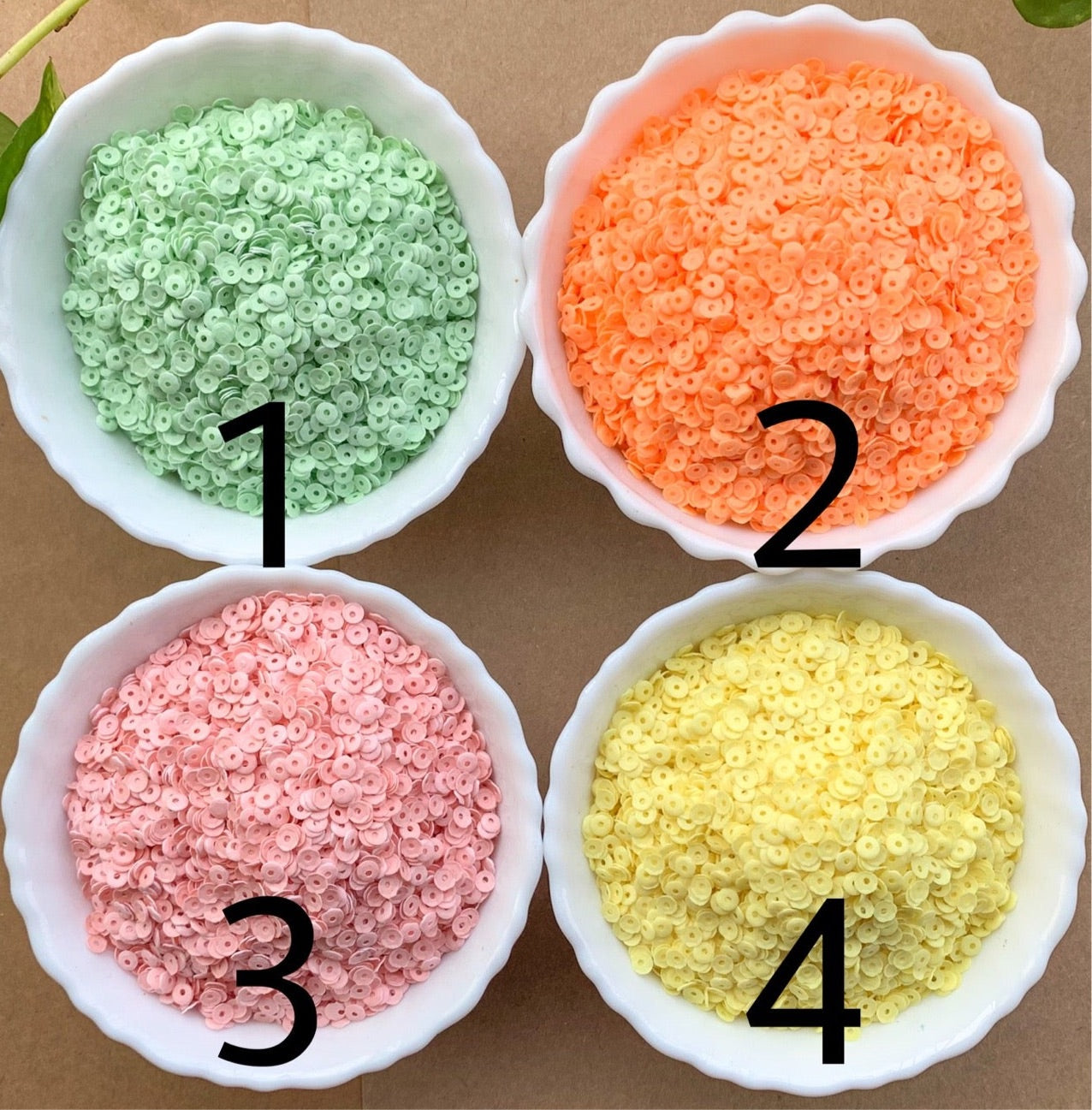 Combo Offer Hexagon Sequins