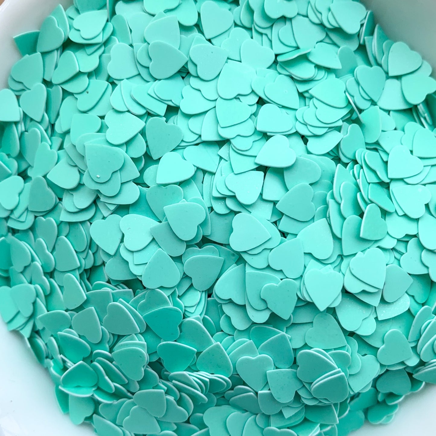 Pastel Heart Sequins 1 Pckt = 10 gms