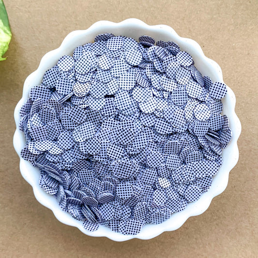 Polka Dot Sequins 1 Pckt = 10 gms