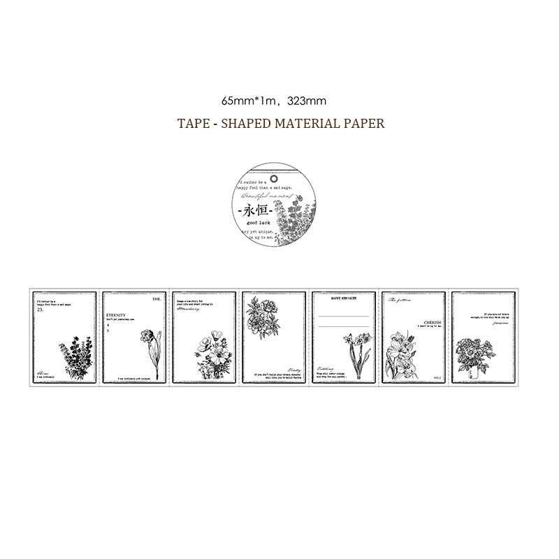 MG0016 DECORATIVE PAPER TAPE CUTOUTS
