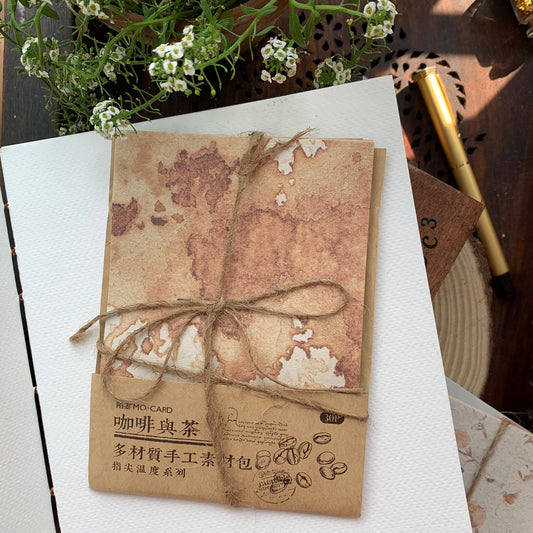 MMK17D043 Vintage Style Paper 30 Pcs | 105x148 mm