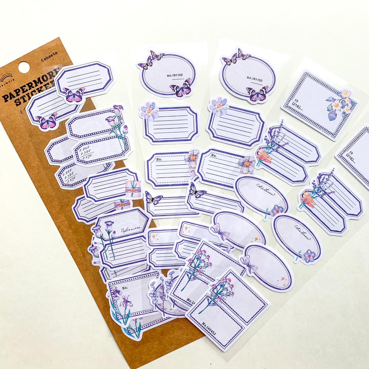 PMTZB9014 - B3 - Journal Stickers | 6 Sheets