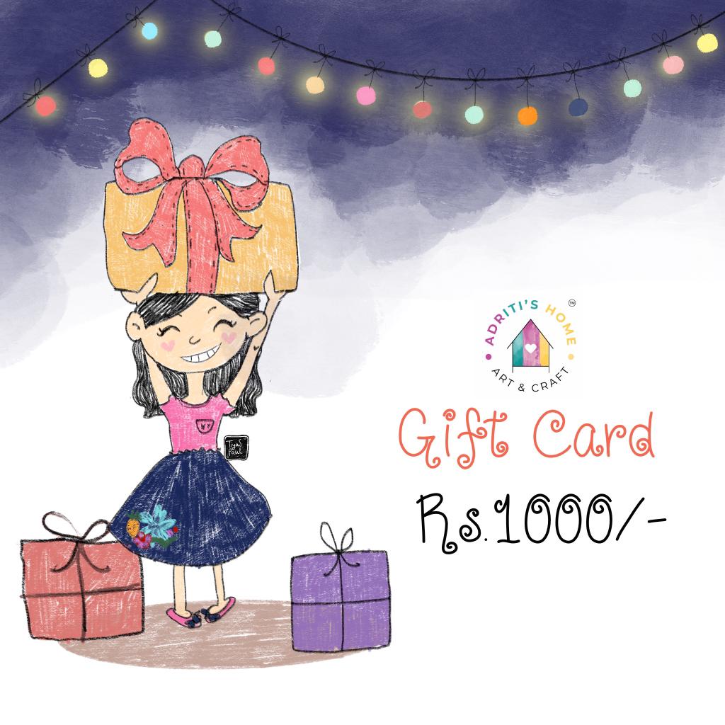 Adriti's Home Gift Card