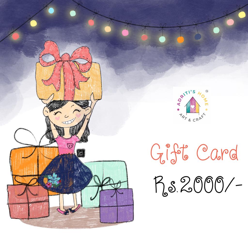 Adriti's Home Gift Card