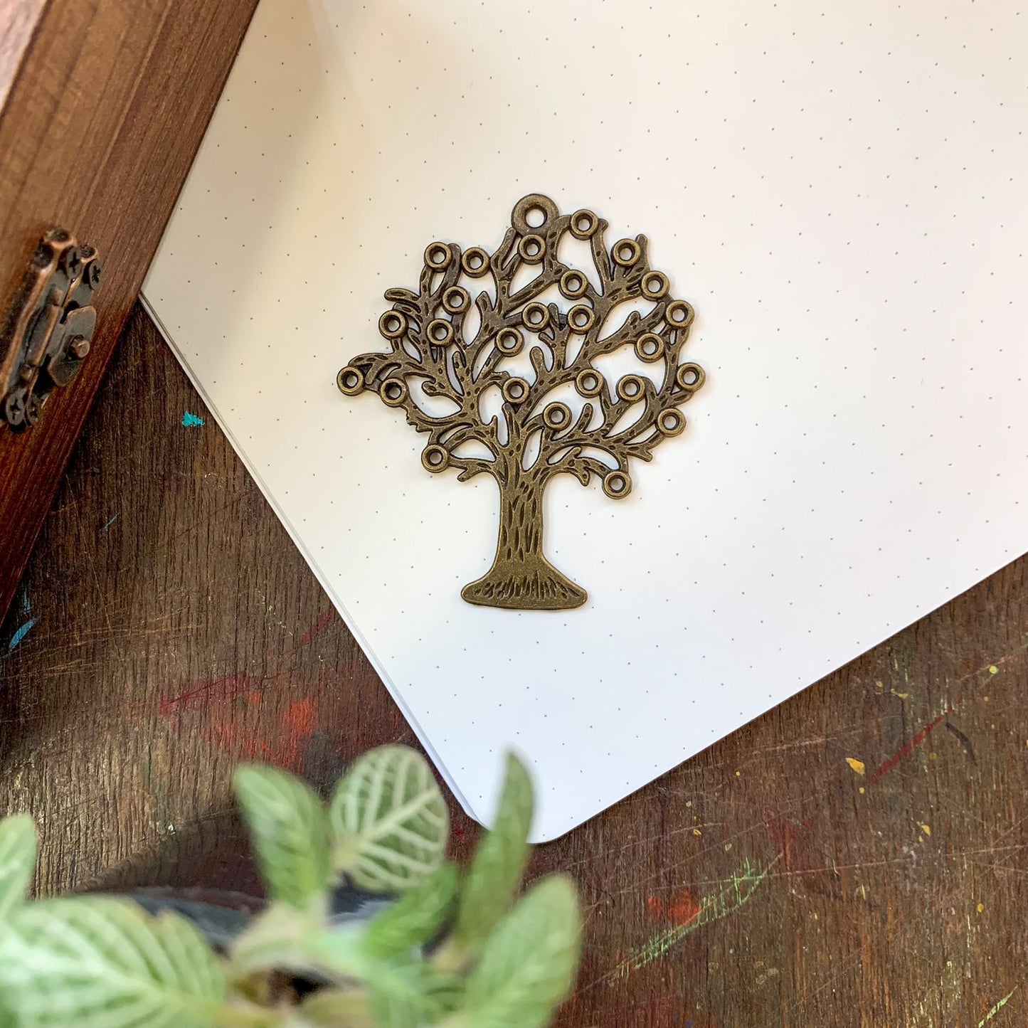 Tree Charm 2 Pcs
