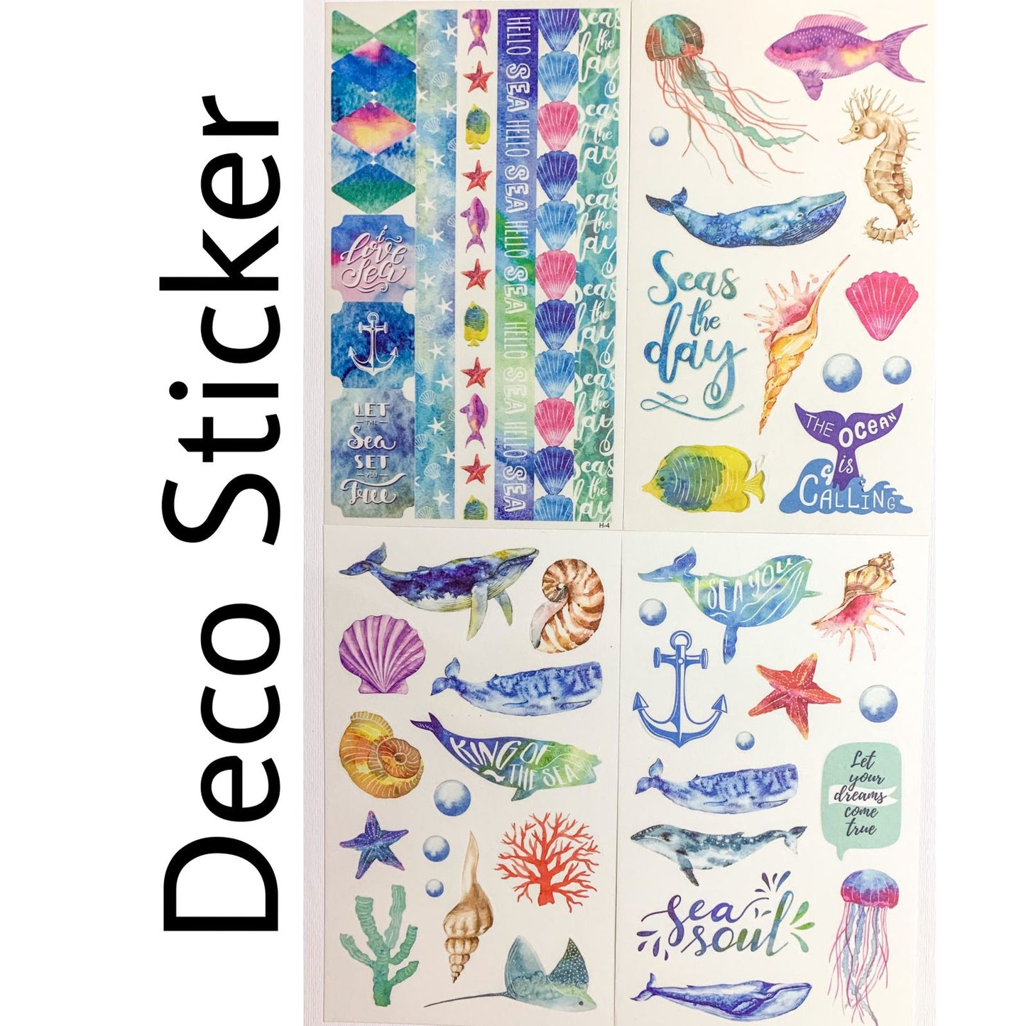 DSH1817 4 in 1 Deco Sticker