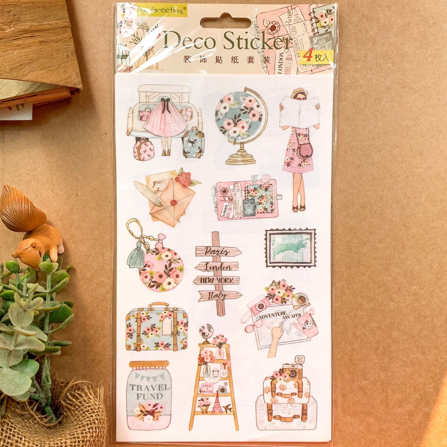 DSH1818 - 4 in 1 Deco Sticker