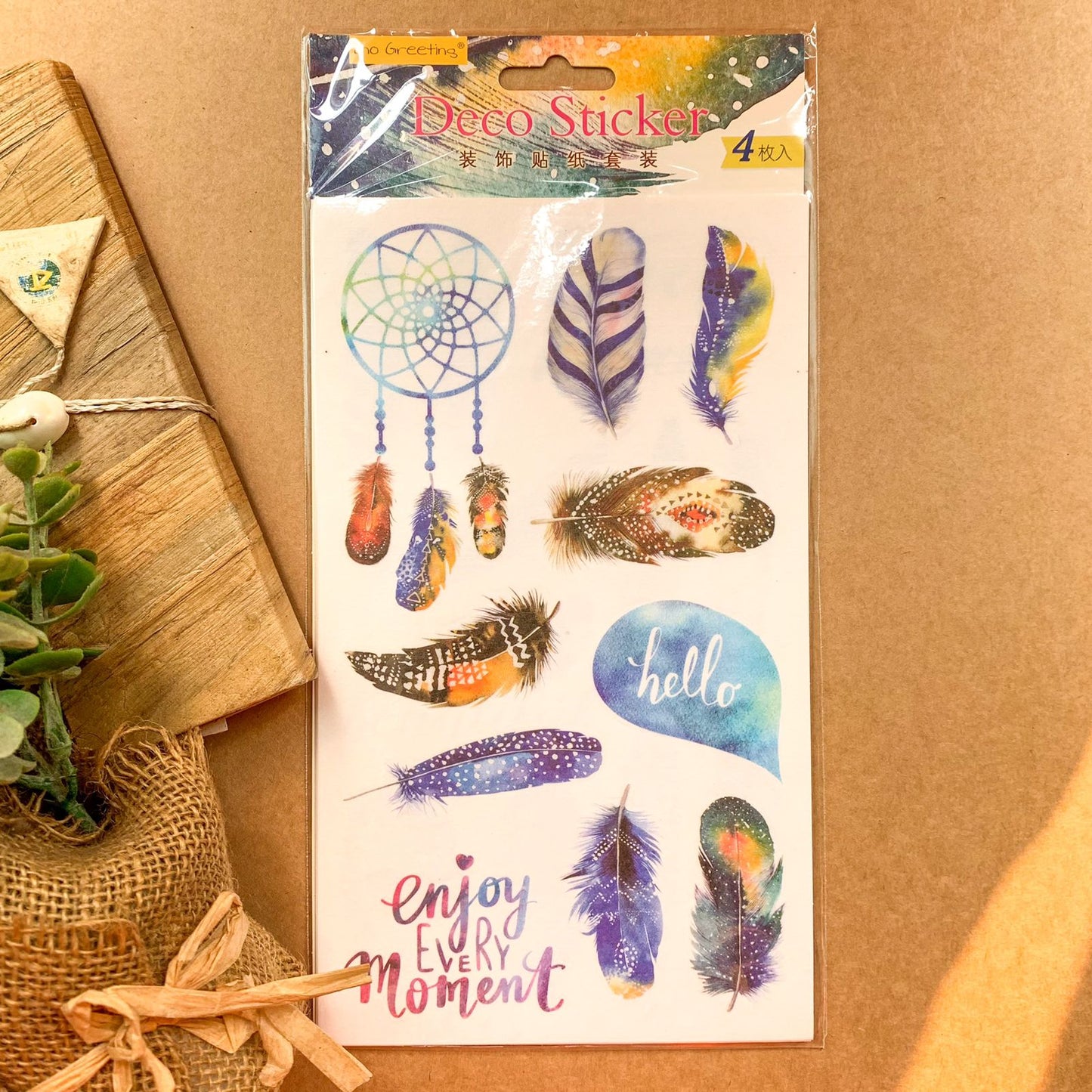 DSH1816 4 in 1 Deco Sticker