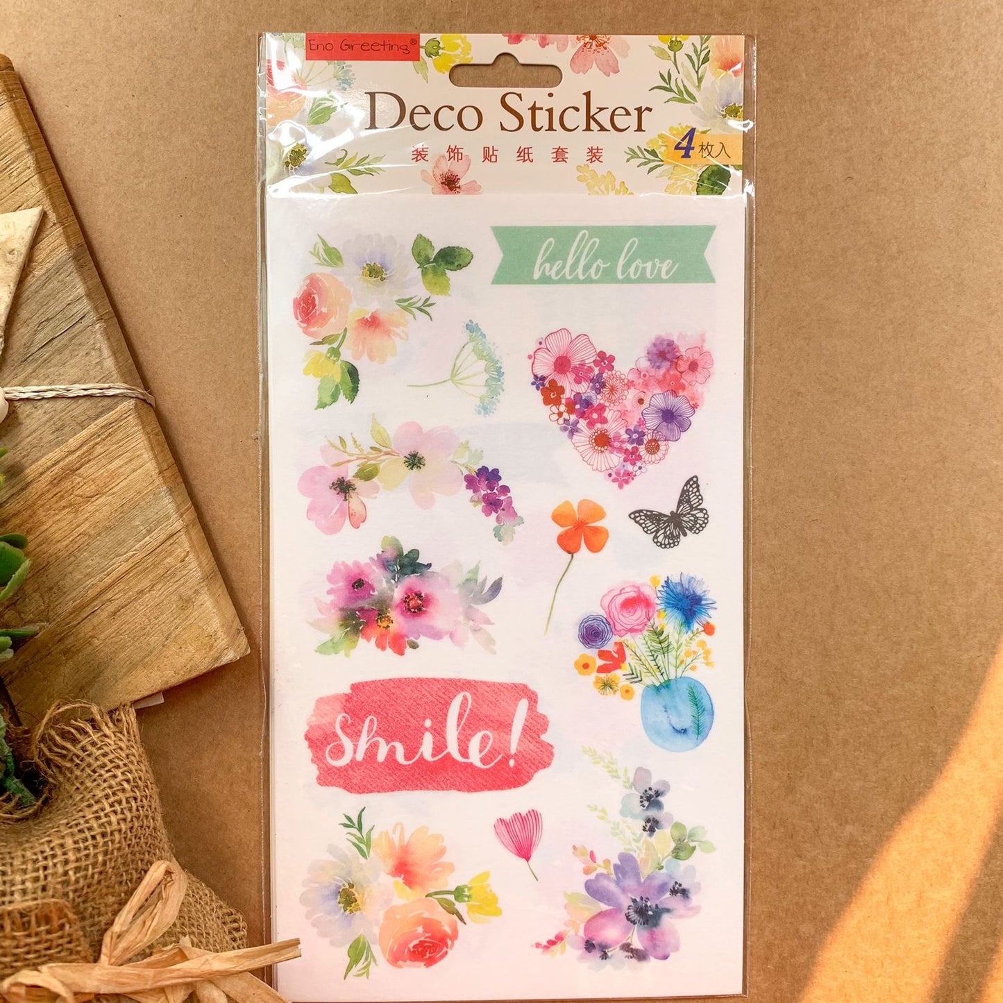 DSH1808 - 4 in 1 Deco Sticker