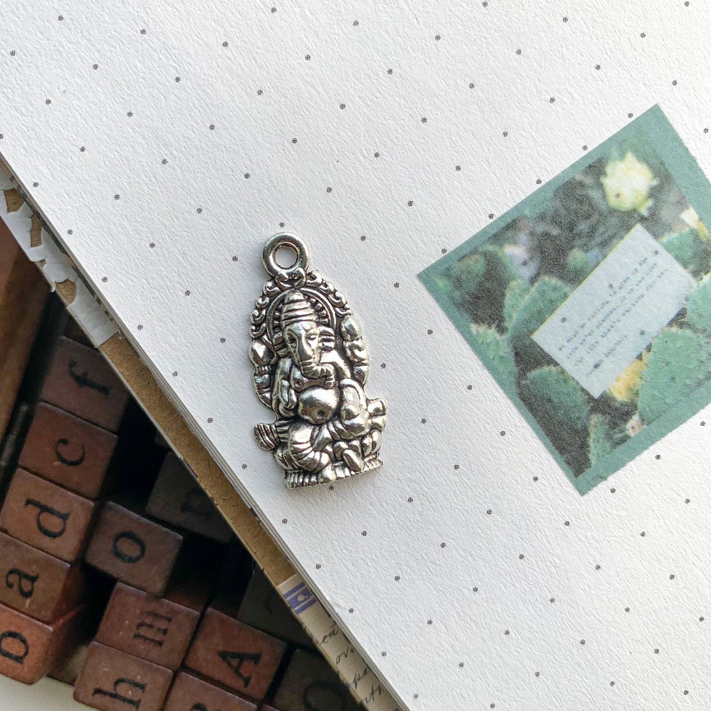 Ganesh Charm 2 Pcs